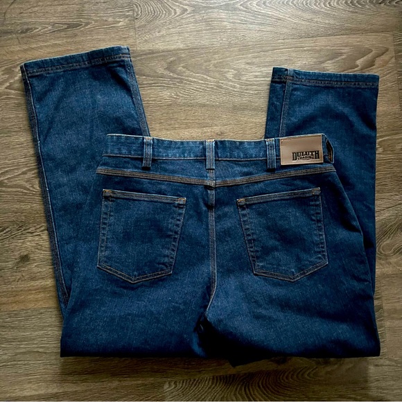 NWOT Duluth Trading Flex Ballroom Jeans Straight Leg Dark Wash Men's size 36x30 - Picture 4 of 10